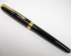 # Parker fountain pen # beautiful goods #so net 18 gold pen .#X# black 