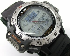 # Casio Protrek # unused # twin sensor PRT-50FJ-3A# men's wristwatch 