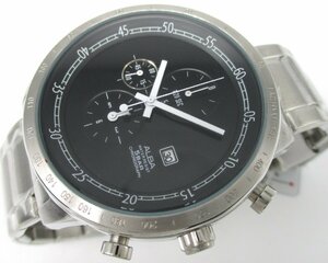 # Seiko Alba # unused # chronograph AF8Q11X1 YM92-X167# men's wristwatch 