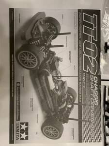 タミヤ　RC　TT-02 シャーシキット 未組立　シャーシ新品　田宮　TAMIYA 　練習用ボディ付き