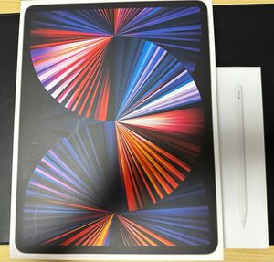 12.9インチ iPad Pro 128GB wifiモデル（第五世代,M1）スペースグレイ& Apple Pencil第二世代