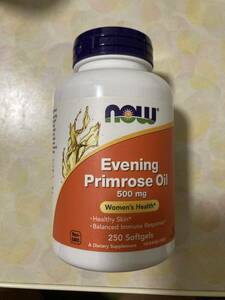 Now 月見草オイル（Evening Primrose Oil）500mg 250入