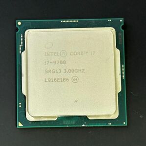 intel Core i7-9700 動作品