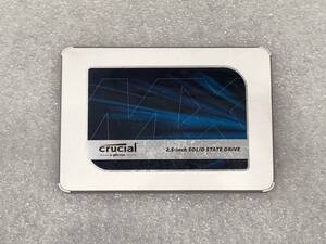 Crucial CT500MX500SSD1 クルーシャル MX500 2.5インチ SSD 500GB SATA 使用時間37 クリックポスト対応