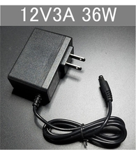 汎用 ACアダプター 12V3A 外付けHDD対応 プラグサイズ5.5×2.5/2.1mm（12V 2.5A、2A、1.5A) AC/DCアダプター スイッチング電源_画像1