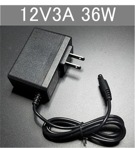 all-purpose AC adaptor 12V3A attached outside HDD correspondence plug size 5.5×2.5/2.1mm(12V 2.5A,2A,1.5A) AC/DC adaptor switching regulator,