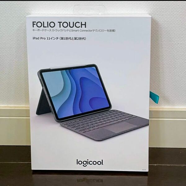 ロジクール FOLIO TOUCH for iPad Pro 11-inch iK1175BKA （グレー）