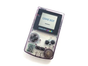 ★【通電確認済】任天堂 GAMEBOY COLOR/ゲームボーイ カラー CGB-001 ゲーム機 おもちゃ (48325I6)