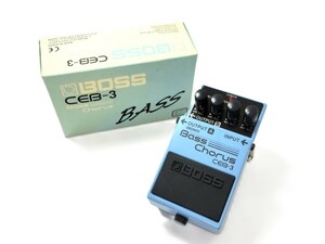 ★【通電のみ確認済】BOSS/ボス Bass Chorus/ベースコーラス CEB-3 ギター エフェクター 音響 (48321I4)