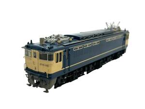 【ジャンク品/破損】メーカー不明 EF65形 1001号機 電気機関車 HOゲージ 鉄道模型 ヴィンテージ (44790OT6)