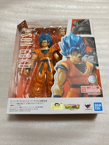 未使用 バンダイ S.H.フィギュアーツ スーパーサイヤ人ゴッドスーパーサイヤ人 孫悟空-超- S.H.Figuarts BANDAI