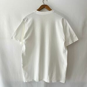 90s FRUIT OF THE LOOM 無地 Tシャツ L ホワイト USA製 ビンテージ 90年代 フルーツオブザルーム ブランク 白 アメリカ製 ヴィンテージの画像3