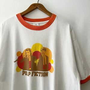 2004年 PULP FICTION リンガー Tシャツ XL ビンテージ 00s パルプフィクション クエンティン タランティーノ 映画 オリジナル ヴィンテージ