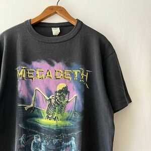 80s 90s MEGADETH CONTAMINATED Tシャツ カナダ製 ビンテージ 80年代 90年代 メガデス オリジナル ヴィンテージ