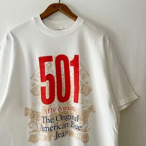 90s Levi's ロゴ Tシャツ XL USA製 ビンテージ 90年代 リーバイス アメリカ製 米国製 オリジナル ヴィンテージ