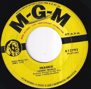 Connie Francis - Lipstick On Your Collar / Frankie (A) OL-R274