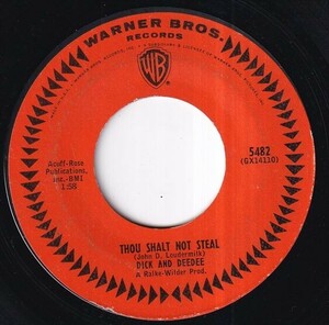 Dick And DeeDee - Thou Shalt Not Steal / Just 'Round The River Bend (A) RP-R252