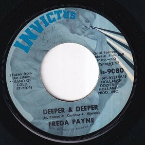 Freda Payne - Deeper & Deeper / Unhooked Generation (A) SF-R209の画像2