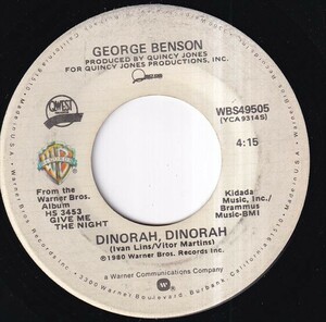 George Benson - Give Me The Night / Dinorah, Dinorah (A) SF-R212