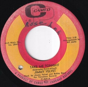 Jimmy Velvet - Take Me Tonight / Young Hearts (A) RP-R136