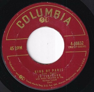 Jo Stafford With Paul Weston - Wind In The Willow / King Of Paris (A) OL-R177