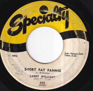 Larry Williams And His Band - Short Fat Fannie / High School Dance (C) OL-R501