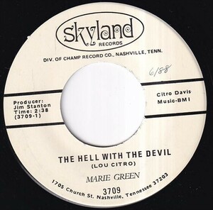 Marie Green - The Hell With The Devil / His Love (A) FC-R005