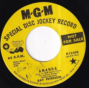 Ray Peterson - Amanda / I'm Gonna Change Everything (A) RP-R174