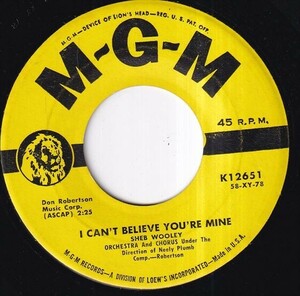 Sheb Wooley - The Purple People Eater / I Can't Believe You're Mine (A) OL-R165