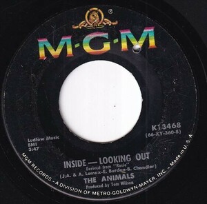 The Animals - Inside-Looking Out / You're On My Mind (A) RP-R234