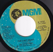 Jim Stafford - Wildwood Weed / The Last Chant (A) RP-R694_画像2