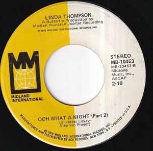 Linda Thompson - Ooh What A Night (Part 1) / Ooh What A Night (Part 2) (A) SF-R661