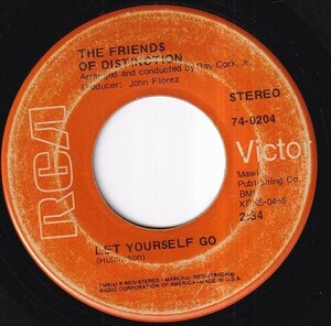 The Friends Of Distinction - Let Yourself Go / Going In Circles (A) SF-S058