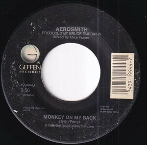 Aerosmith - What It Takes (Remix/Edit) / Monkey On My Back (LP Version) (A) RP-S363