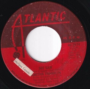 Aretha Franklin - See Saw / My Song (B) SF-S137