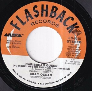 Billy Ocean - Caribbean Queen (No More Love On The Run) / Caribbean Queen (No More Love On The Run) (Instrumental) (A) SF-S463
