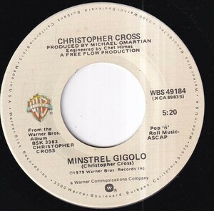 Christopher Cross - Ride Like The Wind / Minstrel Gigolo (A) RP-S281