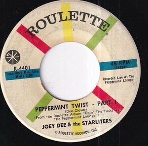 Joey Dee & The Starliters - Peppermint Twist - Part I / Peppermint Twist - Part II (B) OL-S510