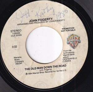 John Fogerty - The Old Man Down The Road / The Old Man Down The Road (A) RP-S402