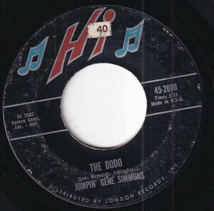 Jumpin' Gene Simmons - The Dodo / The Jump (B) RP-S496