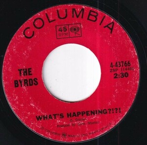 The Byrds - Mr. Spaceman / What's Happening?!?! (A) RP-S285