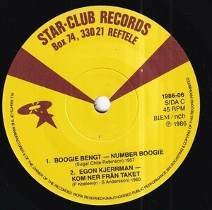 Various - A Tri-Star Production / Boogie Bengt? Number Boogie / Paul Hampton? Slam Bam Thank Ya Ma'am (A) RP-S626