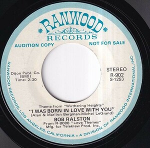 [Jazz] Bob Ralston - We Loved By Starlight / I Was Born In Love With You (Theme From Wuthering Heights) (A) SF-S075