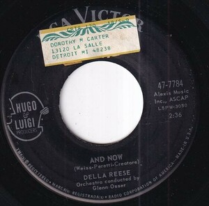 [Jazz] Della Reese - And Now / There's Nothin' Like A Boy (A) SF-S312