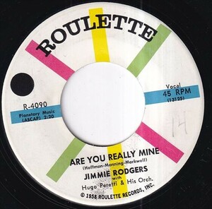 Jimmie Rodgers - Are You Really Mine / The Wizard (A) OL-T144