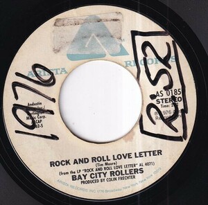 Bay City Rollers - Rock And Roll Love Letter / Shanghai'd In Love (A) RP-T024