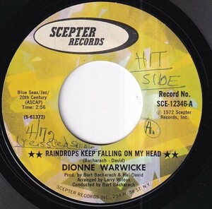 Dionne Warwicke - Raindrops Keep Falling On My Head / Is There Another Way To Love You (A) RP-T322