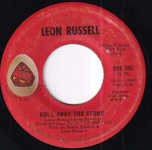 Leon Russell - Roll Away The Stone / Hummingbird (A) RP-T068