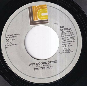 Joe Thomas - Two Doors Down / Here I Come (A) SF-T158