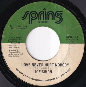 Joe Simon - River / Love Never Hurt Nobody (A) SF-K254